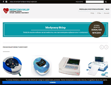Tablet Screenshot of medyczny-sklep.com